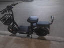 小鳥(niǎo)新國標48V電動(dòng)自行車(chē)國鐵 男女士通勤代步兩輪電動(dòng)車(chē)簡(jiǎn)易輕便電瓶車(chē) 國鐵油黑/上牌無(wú)需駕照 曬單實(shí)拍圖