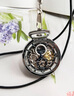 STUHRLING【進(jìn)口禮品】施圖靈機(jī)械懷表 項(xiàng)鏈 吊墜歐美復(fù)古手表禮物 摩德納銀 【自動(dòng)機(jī)械】 991.01 曬單實(shí)拍圖