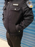 2011新式保安工作服春秋套裝長袖物業(yè)保安服冬裝加厚保安制服 藏青色拉鏈套裝【上衣+褲子+標(biāo)】 175/XL 曬單實拍圖