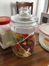興諦八角玻璃密封罐儲物罐食品級玻璃調料罐陳皮罐中藥材玻璃瓶 900ml 曬單實(shí)拍圖