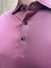 喬沃（JOW）【68%醋酸】高端輕奢商務(wù)休閑條紋POLO衫男夏季中年男士短袖T恤 曬單實(shí)拍圖