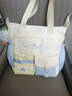 匡睿少女學(xué)院風(fēng)手提單肩包包女初中高中生學(xué)生上課包補習袋休閑斜挎包 藍白斜挎包 曬單實(shí)拍圖