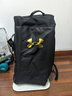 安德瑪（Under Armour）春夏Contain男女訓練運動(dòng)拒水小號旅行雙肩包1381920黑色001 均碼 曬單實(shí)拍圖