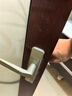 ZEIROU衛(wèi)生間門鎖浴室門鎖洗手間門廚房門鎖廁所門鎖衛(wèi)浴鎖鎖頭單舌門鎖 加厚實(shí)心把手款（孔距110mm） 一對面板把手不帶鎖舌鎖舌用舊的 曬單實(shí)拍圖