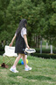 巴拉巴拉女童裙子兒童背帶裙2025夏裝【庫洛米商場同款】牛仔假兩件連衣裙 紫色調(diào)00377 140 曬單實拍圖