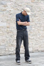 EMPORIO ARMANI/阿瑪尼官方旗艦EA7/男三粒扣運(yùn)動翻領(lǐng)短袖Polo衫七夕 【三?？邸坎厮{(lán)色-UB102 L  (推薦：150-165斤) 曬單實拍圖