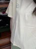 芬騰情侶家居服短袖夏季睡衣女純棉薄款涼感短褲套裝 米杏  M 曬單實(shí)拍圖