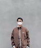 ICH MODE美式兩面穿開衫外套女春季寬松休閑運(yùn)動(dòng)夾克上衣2025新款男 藍(lán)色 (兩面穿) L 曬單實(shí)拍圖