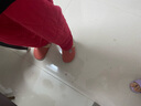 PaulFrank大嘴猴棉拖鞋男秋冬情侶家居厚底毛絨保暖包跟棉鞋女808-1橘紅250 曬單實(shí)拍圖
