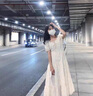 莫代爾碎花連衣裙2025夏季新款時(shí)尚清新甜美學(xué)院風(fēng)百搭A(yù)字薄款長裙子 杏色 M 95-105斤 曬單實(shí)拍圖