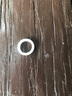 中國黃金（CHINA GOLD）翡翠戒指女素圈玉指環(huán)糯種玉石男女款轉(zhuǎn)運(yùn)生日禮物送女友送對象 【圈號11】附證書 曬單實(shí)拍圖