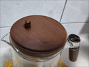 憶壺茶（YIHUTEA）茶壺玻璃飄逸杯泡茶壺茶水分離綠茶沖茶器辦公室茶具家用過(guò)濾茶壺 【一鍵過(guò)濾】飄逸壺 黑色750ml 曬單實(shí)拍圖