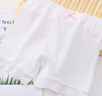 忻悅晴安全褲女童防走光可外穿純棉兒童夏季薄款大童寶寶小女孩打底內(nèi)褲 白 色 115-130cm XL碼 38-48斤 曬單實拍圖