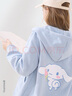 Hello Kitty玉桂狗女童外套2025春裝新款童裝連帽拉鏈衫洋氣兒童衛(wèi)衣秋季韓版 藍色 160 曬單實拍圖