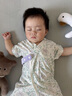 今初（JINCHU）嬰兒衣服連體衣夏季薄款純棉a類(lèi)長(cháng)袖空調服男女寶寶睡衣夏天 夢(mèng)幻小兔/短袖 竹纖維5A抑菌 73cm 建議6-10個(gè)月 曬單實(shí)拍圖