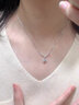 芳妮兔輕奢項(xiàng)鏈女999銀小眾高級(jí)鎖骨鏈520情人節(jié)生日禮物送女友老婆閨蜜 999銀璀璨鋯石項(xiàng)鏈+玫瑰禮盒 曬單實(shí)拍圖