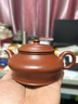 藏壺天下宜興紫砂壺純手工家用泡茶壺單壺原礦紅朱泥小容量功夫茶具水扁壺 水扁 曬單實(shí)拍圖