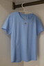 迪桑特（DESCENTE）WOMEN’S RUNNING系列女士短袖針織衫夏季新品 SB-天藍色 S (160/80A) 曬單實(shí)拍圖
