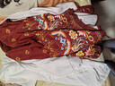 雷姆汀女童馬面裙套裝中國(guó)風(fēng)日常兒童漢服古裝半身裙女寶寶夏季薄款唐裝 酒紅馬面裙+長(zhǎng)袖+10件套贈(zèng)品配鞋 140 曬單實(shí)拍圖