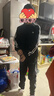 361°童裝 兒童套裝春秋男女3-14歲校園休閑運(yùn)動(dòng)針織套裝 黑160 曬單實(shí)拍圖