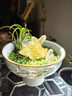竹茗堂汝窯茶點(diǎn)盤(pán)高足果碗點(diǎn)心盤(pán)水果零食盤(pán)陶瓷高腳果盤(pán)中式糕點(diǎn)盤(pán)托盤(pán) 汝窯高腳果碗【花開(kāi)富貴】 曬單實(shí)拍圖
