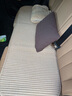 車優(yōu)友 汽車坐墊 四季通用布藝夏座墊 舒適蕎麥殼透氣坐墊 溫馨米-前座2片+后座1片 本款適合99%車型-下單備注 曬單實(shí)拍圖