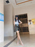 Carl Cruz品牌粗跟氣質(zhì)瑪麗珍2025夏季新款高跟鞋女法式?jīng)鲂∠泔L(fēng)舒適單鞋 黑米色 34 220mm 曬單實(shí)拍圖