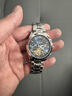 瑞士名牌天梭手表男士機械表防水夜光時(shí)尚多功能商務(wù)專(zhuān)用男表 升級版T3388.本色藍面  贈送皮帶 41mm 曬單實(shí)拍圖