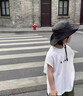 兒童防曬帽遮陽帽男童女童夏季漁夫帽寶寶大帽檐太陽帽可折疊 【灰色】兒童登山帽 3-8歲（帽圍49-53cm） 曬單實(shí)拍圖