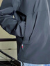 TOMMY HILFIGER【輕舒適】25新款春夏男防風(fēng)防水休閑運(yùn)動(dòng)連帽軟殼夾克03666 黑色BDS S （推薦：120-135斤） 曬單實(shí)拍圖
