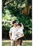 笙韻愛心刺繡情侶裝夏季短袖t恤POLO領(lǐng)衣服結(jié)婚登記領(lǐng)證團(tuán)體班服定制 愛心白色（男女同款，尺碼偏?。?M (建議100-110斤） 曬單實(shí)拍圖