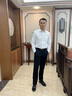 皮爾卡丹休閑褲男春夏季薄款冰絲高彈力抗皺免燙商務(wù)西裝褲子男中青年男褲 藏青色 【冰絲高彈力】 32 （2尺5腰圍） 曬單實(shí)拍圖