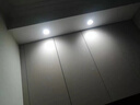 歐普照明led筒燈嵌入式孔燈客廳吊頂天花燈過道燈走廊燈三色變光筒燈 銀邊款【白光】開孔7-9cm 7W 曬單實(shí)拍圖