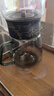 哲品派杯龍紋玻璃茶壺茶水分離泡茶壺一壺三杯便攜式功夫茶具新年禮盒 龍年珍藏 黑色 1件 曬單實拍圖