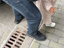 七匹狼官方男鞋休閑皮鞋厚底短靴男士馬丁靴工裝鞋W8343490650 黑色 39  曬單實拍圖