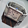 卡地亞（Cartier ）【二手99新】卡地亞Cartier 藍氣球/坦克男表W5330003自動(dòng)機械【劉德華同款】男士腕表 【大號坦克鋼帶】W5200028 曬單實(shí)拍圖