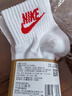 耐克（NIKE）男襪女襪子 2025新款NIKE透氣吸汗3雙裝中筒襪籃球襪時尚休閑襪 DX5074-911/(三雙裝） S/22-24厘米/34-38碼 曬單實拍圖