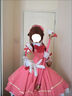 柯樂(lè )魔卡少女櫻 魔法少女動(dòng)漫周邊百變小櫻cos服紅白戰斗服全套二次元 小櫻服裝+配飾【含裙撐】 S 曬單實(shí)拍圖