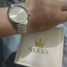 歐利時（OLEVS）手表男士機械表全自動簡約商務腕表夜光防水國表生日七夕禮物男表 曬單實拍圖