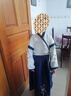兒童漢服男童國學(xué)服表演服中國風(fēng)古裝書童服裝三字經(jīng)弟子規(guī)兒童演出服小學(xué)生 云飛鶴藏青直袖 150 建議身高140-150CM 曬單實拍圖