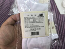 NEW BALANCE NB 男款女款休閑透氣百搭白色高筒組合裝logo襪LASM2904 白色2雙 L(男款26-28cm) 曬單實(shí)拍圖