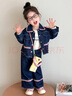 咭卡咭為女童套裝春秋2025新款洋氣4-6歲兒童衣服1-3寶寶小女孩牛仔兩件套 藍(lán)色 常規(guī) 春秋牛仔套裝 110 cm碼建議3-4歲(身高105左右) 曬單實(shí)拍圖
