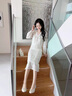 NINE WEST2025春季新款淺口單鞋女蝴蝶結(jié)圓頭低跟通勤百搭女鞋軟底軟皮 黑色 35 曬單實拍圖