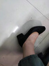 凌卡戚工作鞋女皮鞋粗跟上班久站不累腳軟底舒適職業(yè)面試高跟鞋 黑色 38 曬單實(shí)拍圖