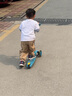 ASK JUNIOR男童褲子2025夏小童立體標(biāo)休閑拼接運動跑步純棉長褲 卡其色 100  曬單實拍圖