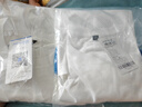 真維斯（Jeanswest）2件裝短袖t恤男款夏季重磅純棉打底衫男新款百搭大碼情侶純色半袖 【2件裝】白色(純色)+白色(純色) M (170) (30天質量問題全額退) 曬單實拍圖