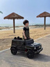 小果凍兒童電動(dòng)車(chē)四輪大g越野車(chē)遙控汽車(chē)可坐大人玩具車(chē)可駕駛 黑色雙驅(qū)【遙控+大電瓶】 曬單實(shí)拍圖