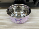 迪士尼不銹鋼碗嬰兒童餐具套裝碗寶寶吃米飯專(zhuān)用碗卡通防燙防漏家用可愛(ài) 庫洛米套碗 曬單實(shí)拍圖