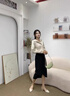 VEOX白色襯衫女春夏長袖內(nèi)搭上衣夏季女裝短袖襯衣感寬松外套 白色 S 曬單實(shí)拍圖