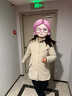 Jack Wolfskin狼爪沖鋒衣女秋冬保暖抓絨三合一夾克外套5322241 塵灰色 L  曬單實拍圖